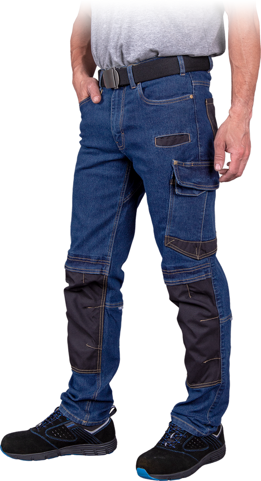 JEANS 303-T BLUE Summer Denim Work Pants