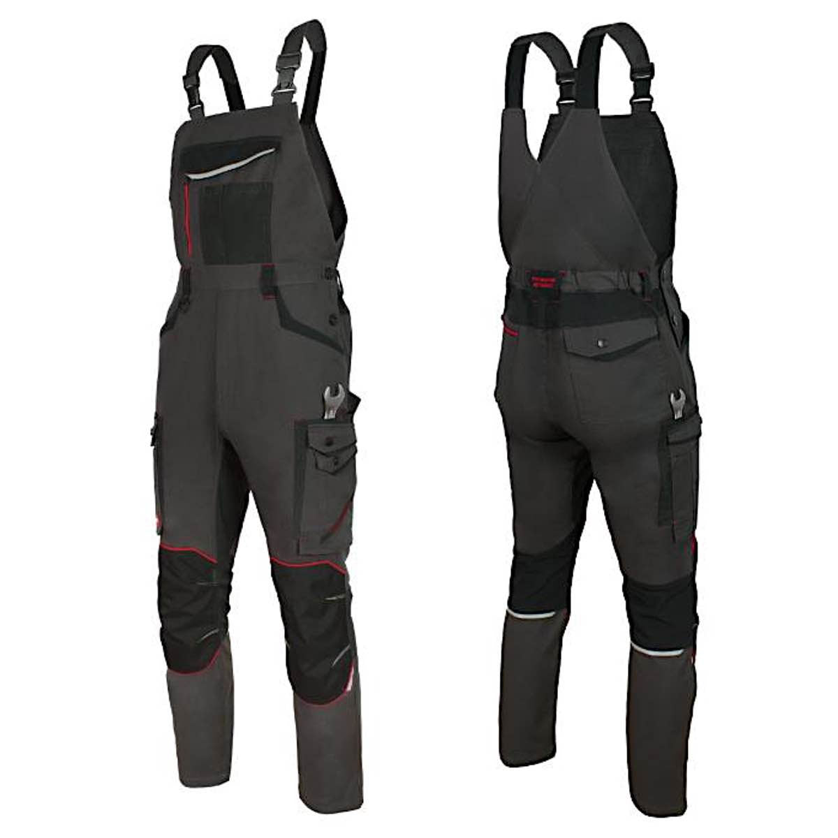 Professional 4 Dynamic Work Bib Overall - New Generation