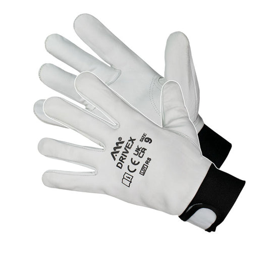 DRIVEX Leather Work Gloves