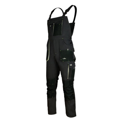 Work bib overall for men CLASSIC-GREY-B adjustable straps durable workwear