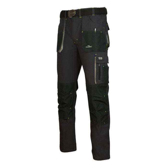 CLASSIC GREY 5196 — reinforced work trousers Oxford 600D 260 g/m²