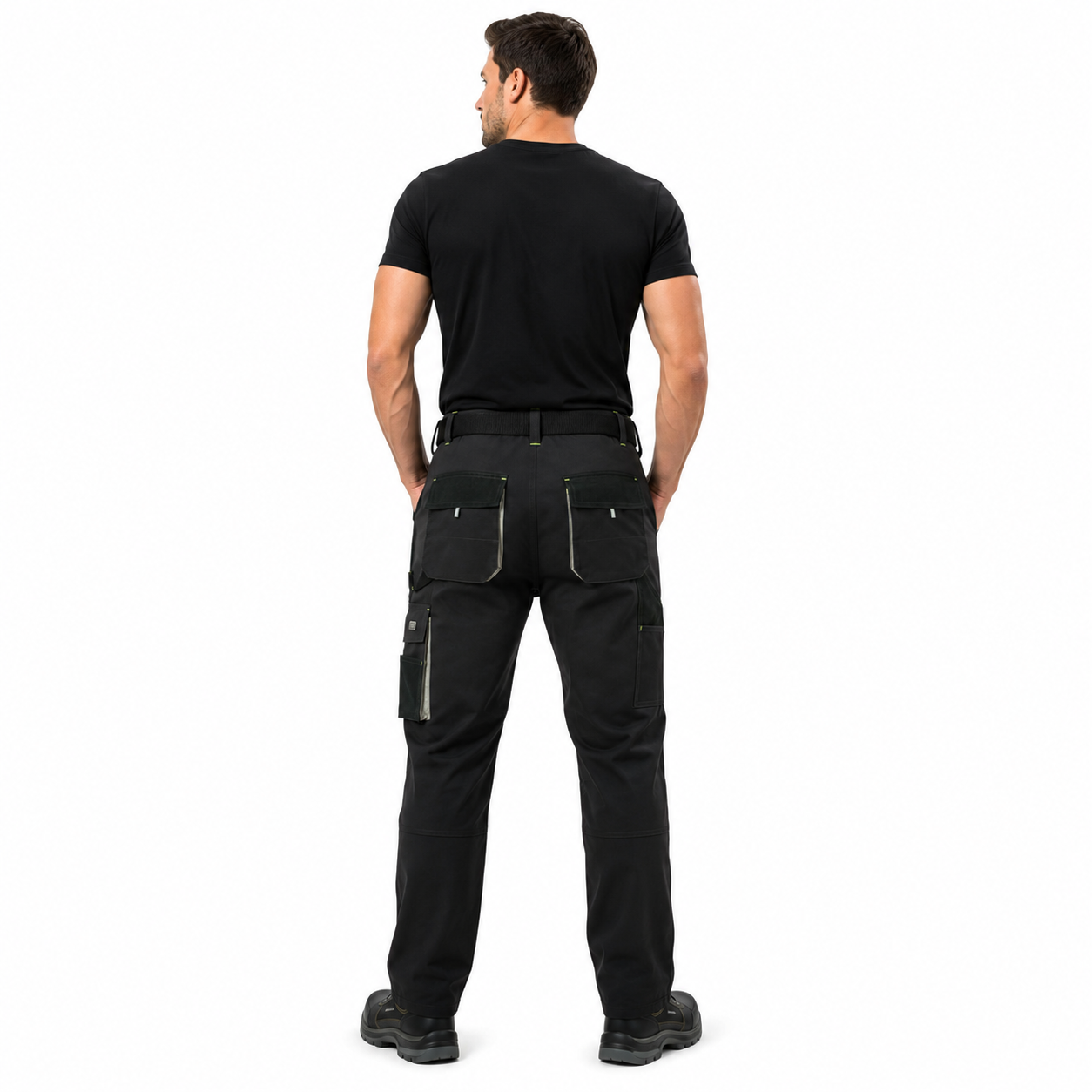 CLASSIC GREY 5196 — reinforced work trousers Oxford 600D 260 g/m²