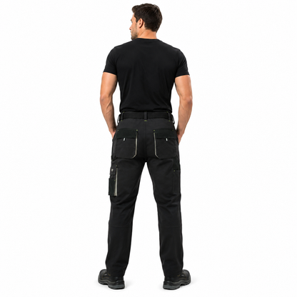 CLASSIC GREY 5196 — reinforced work trousers Oxford 600D 260 g/m²
