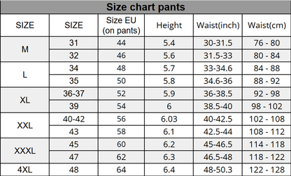 Work Pants Cargo for Men with Pockets/Straight Leg Outdoor Pants Black with Orange Accents