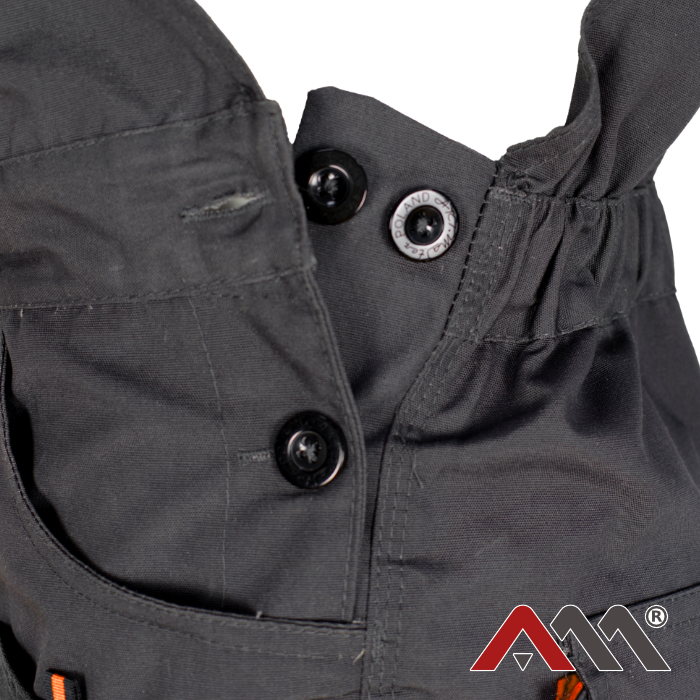 Work bib overall with additional pockets with adjustable straps "Classic-ogr"