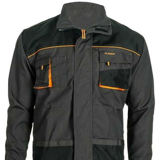 Work jacket strong material with additional pockets Classic-J