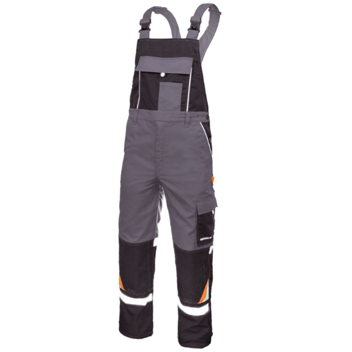 Professional Ref Grey High-Density Work Overalls