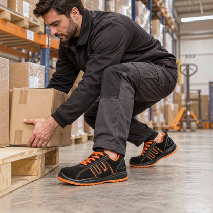 216 S1 Safety Work Shoes – Comfortable Steel Toe Work Shoes